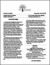 TBA Newsletter December 2017